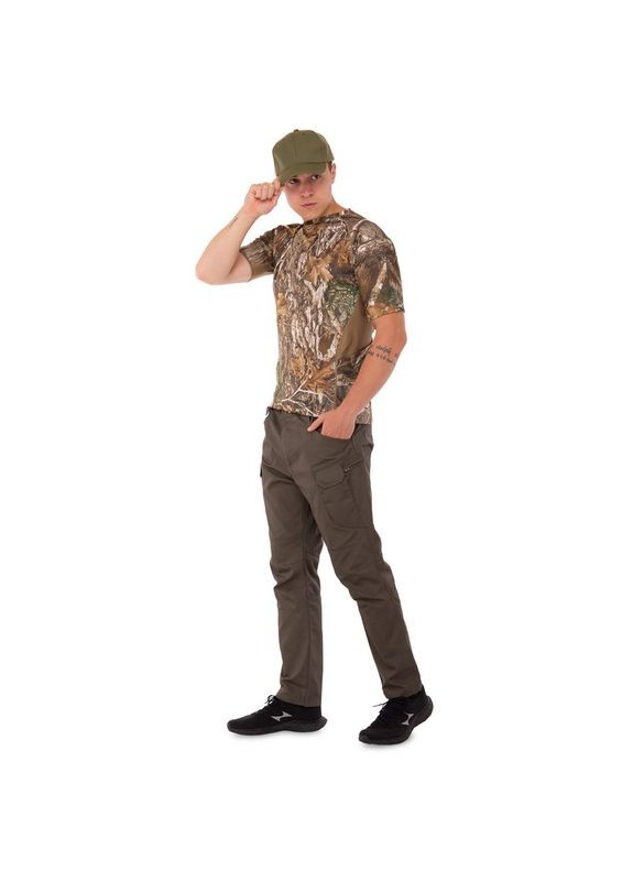 Комбінована футболка тактична компресійна чоловіча ty-9189 камуфляж ліс, (06494009) 5.11 Tactical