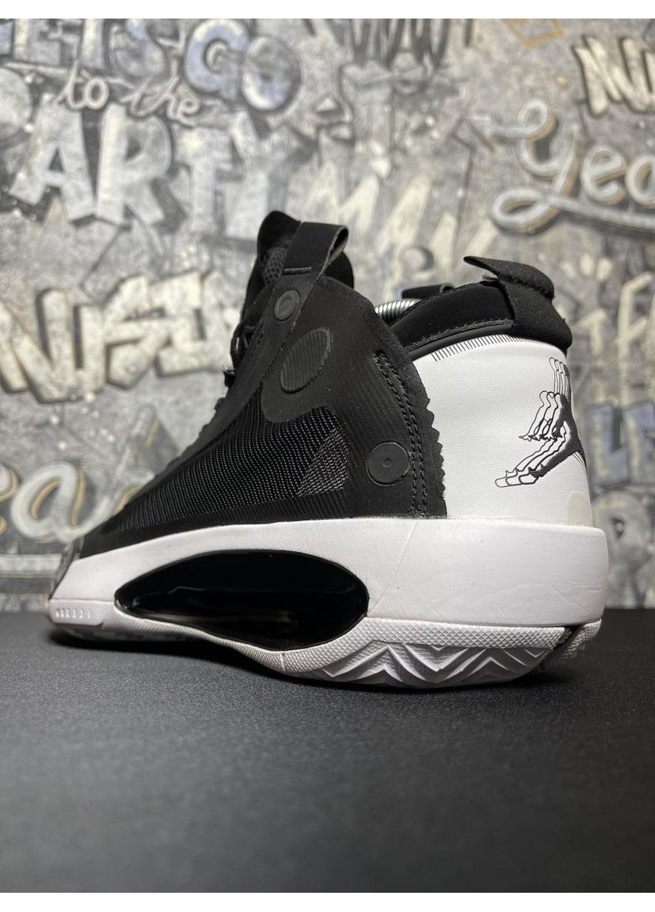 Білі Осінні кросівки чоловічі nike air jordan retro 34 eclipce найк аір джордан No Brand