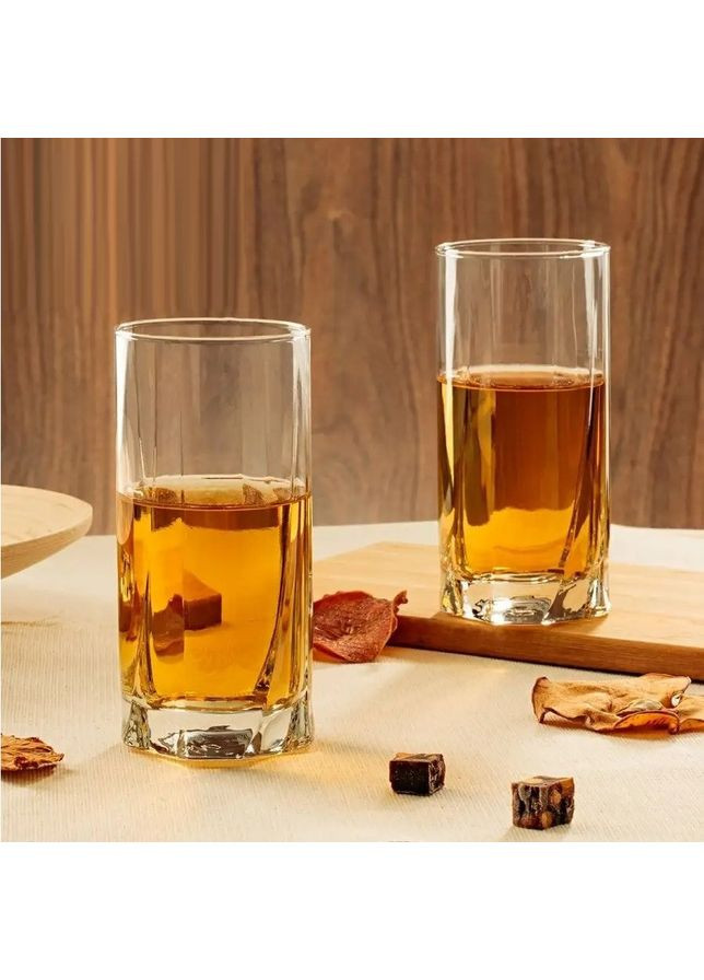 Набір склянок Luna 390 мл 6 шт (42358) Pasabahce (334009440)