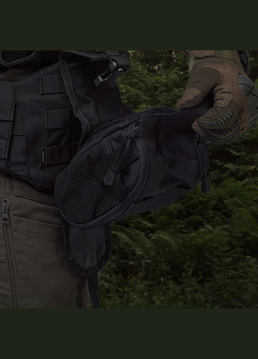 Аптечка увеличенная PRO (подсумок-органайзер). Cordura 1000. Черная Ukrarmor (329740555)