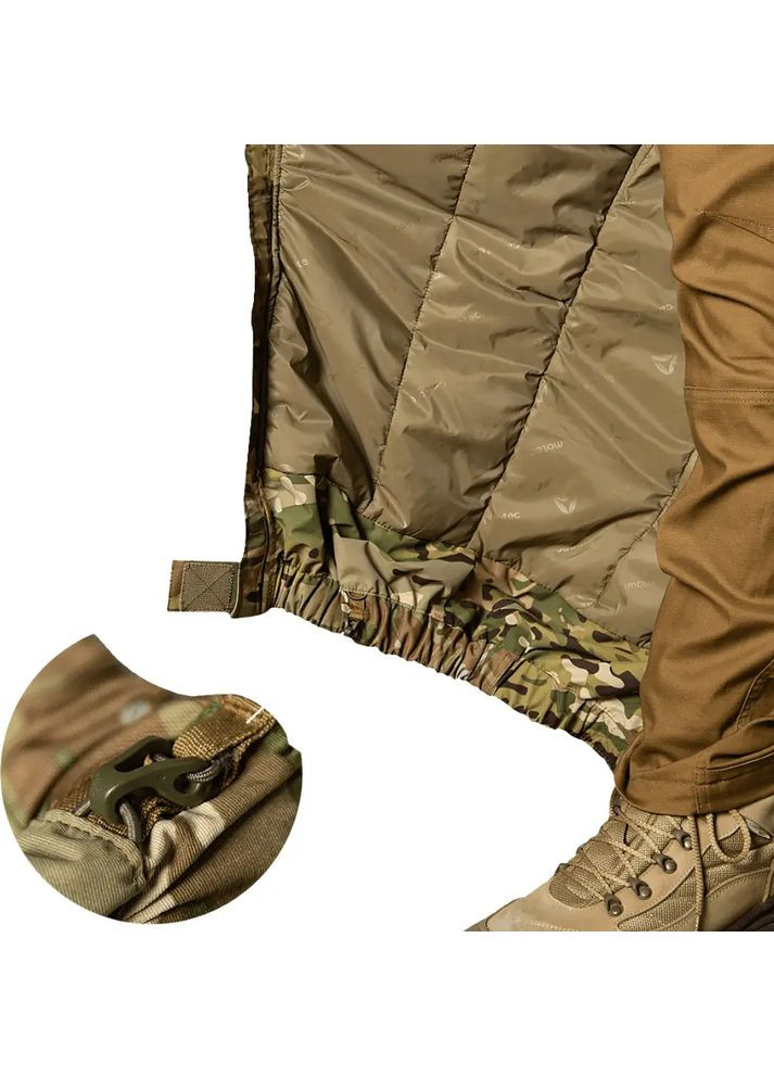 Комбинированные демисезонные брюки Camotec