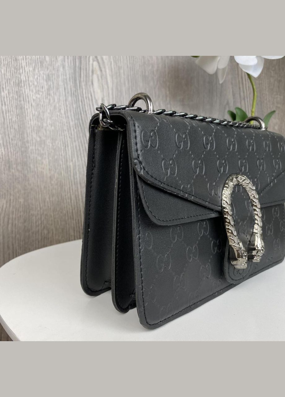 Модна жіноча міні сумочка клатч на ланцюжку в стилі Гучі, маленька сумка на плече підкова No Brand (334731161)