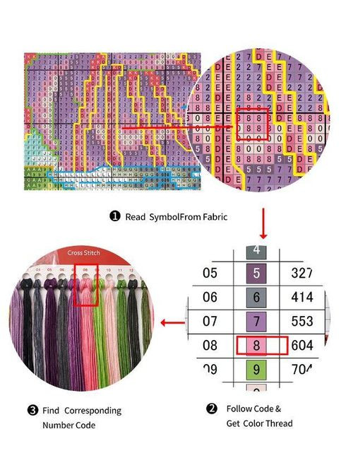 Набор для вышивания по нанесённой на канву схеме "Sleeping cat".AIDA 14CT printed, 25*17 см Joy Sunday (313614317)