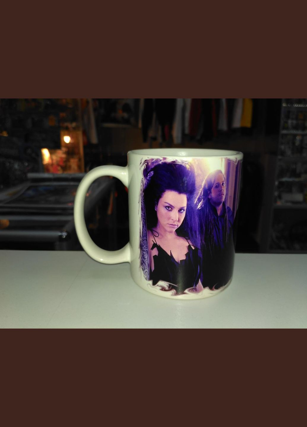 Чашка белая Evanescence Эванесенс (z0366) No Brand (327003901)