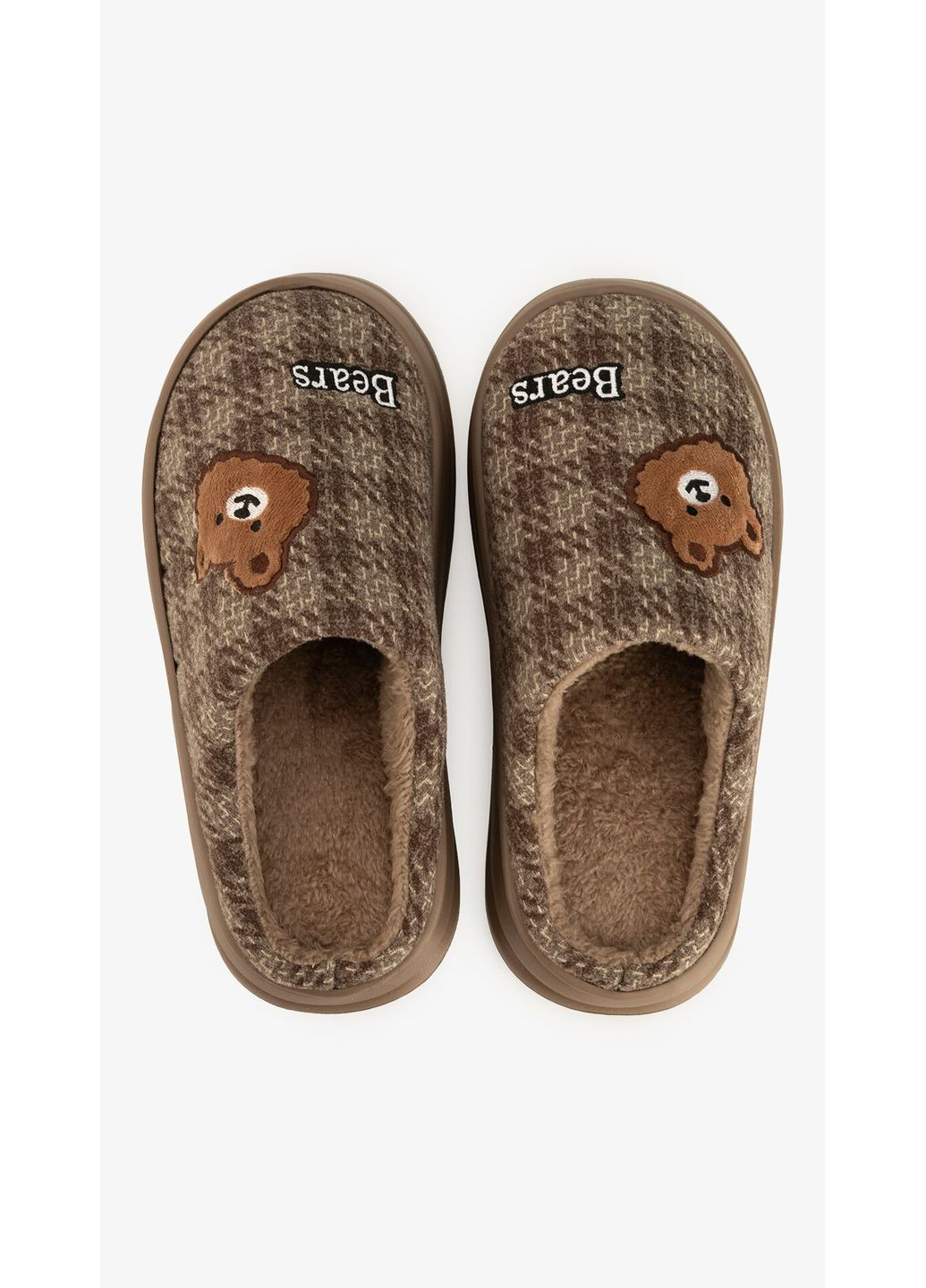 Коричневые тапочки для мальчика k1424 коричневый shop (2000999336386) Scarrhett