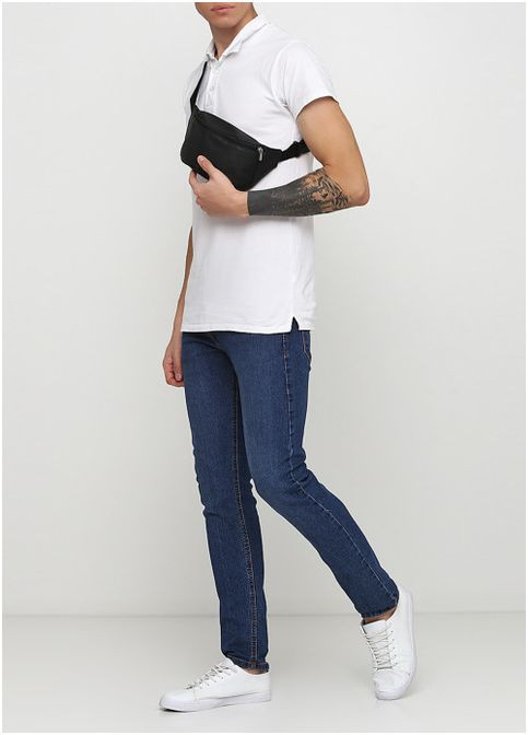 Сумка на пояс бананка Tirso MSH черная (R-80111001m-VS) Sambag (302450314)