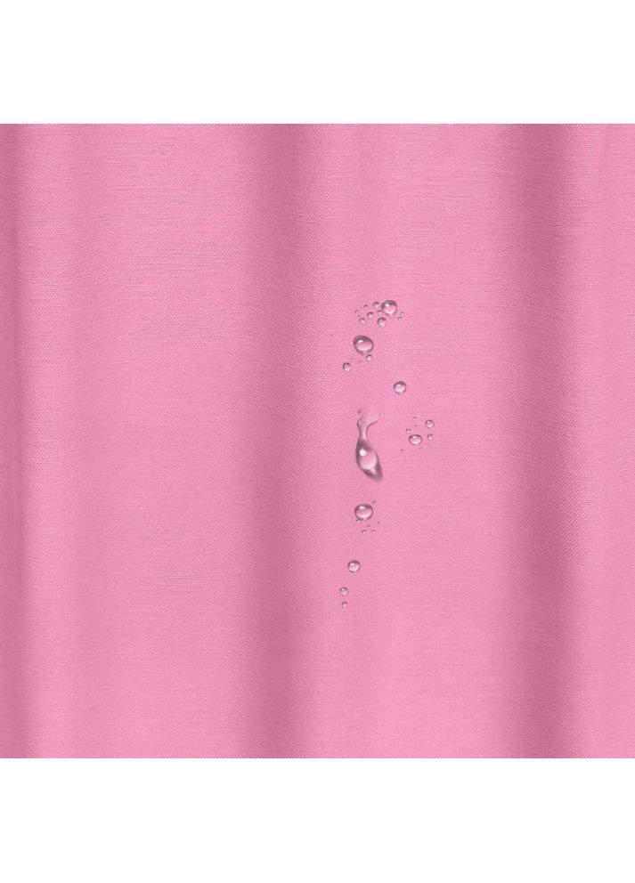 Шторка для душа и ванной BLOSSOM с кольцами 180х180 см Фуксия Cosas (372991058)