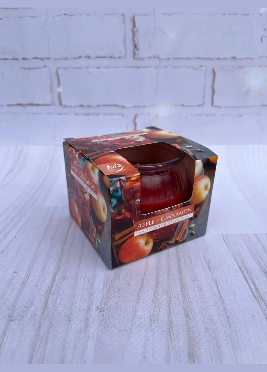 Свеча ароматическая Apple Cinnamon 18 часов Bispol (304288983)