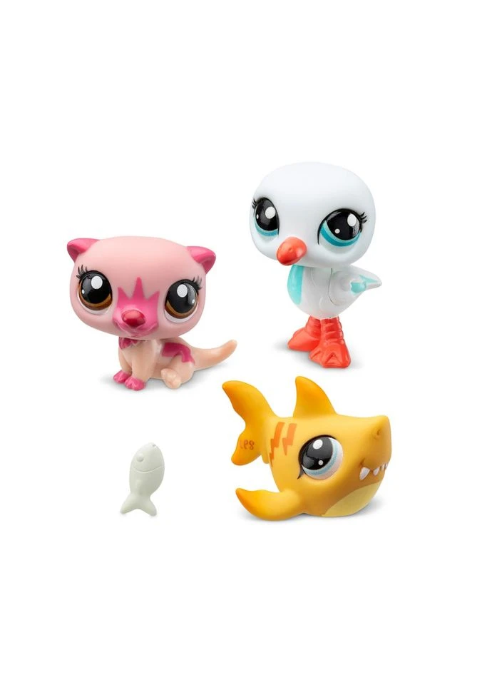 Игровой набор "Настроение острова" Littlest Pet Shop 00556 аксессуары и 3 фигурки No Brand (316526184)