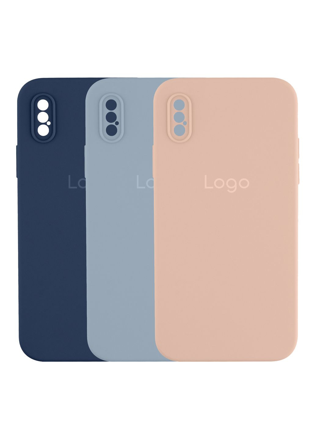 Чехол Silicone Case Square Full Camera для iPhone X/Xs Цвет 01.Mint No Brand Apple iPhone X,APPLE iPhone Xs (336151142)