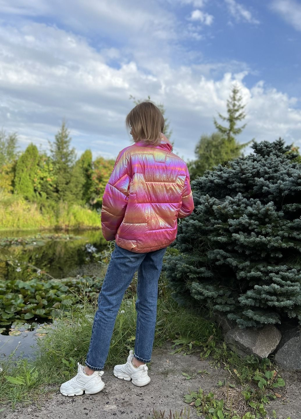 Красная демисезонная куртка KTL&Kattaleya