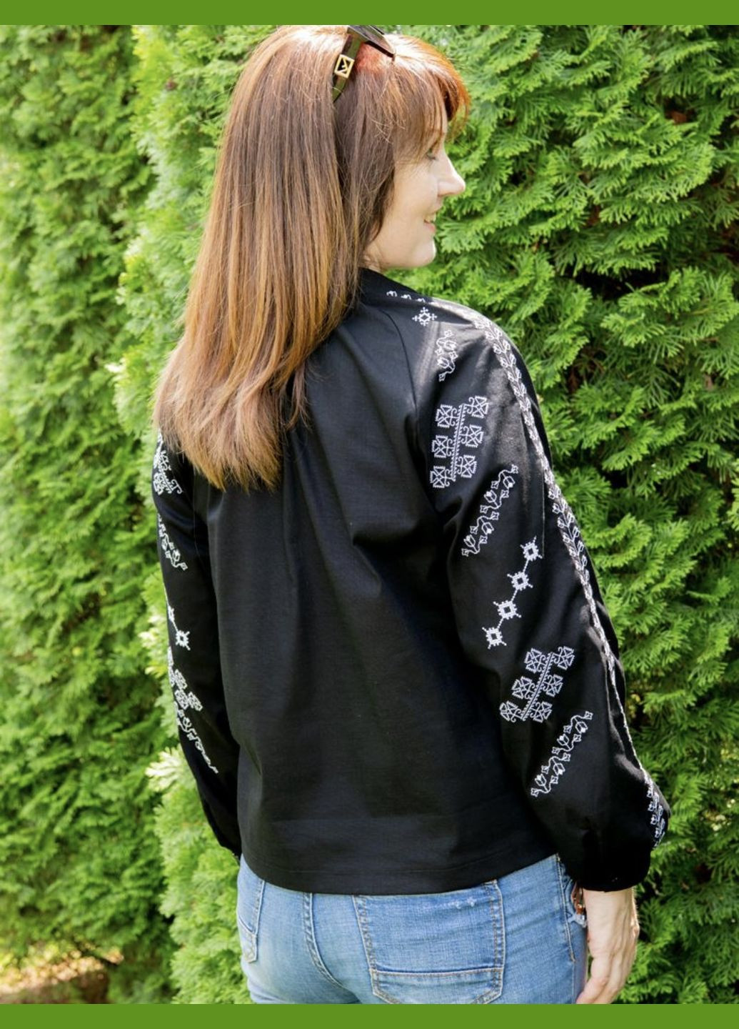 Черная рубашка V&V