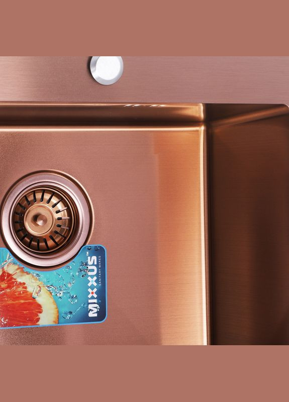 Мойка Бронзовая MX5050200x1.0-PVD (MX0579) Mixxus (315441571)