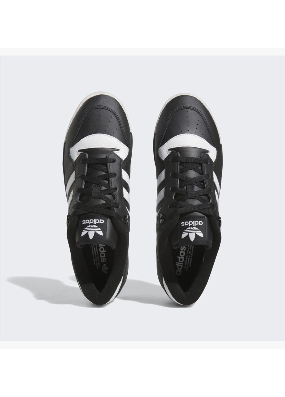Чорні всесезонні кросівки чоловічі rivalry low originals adidas