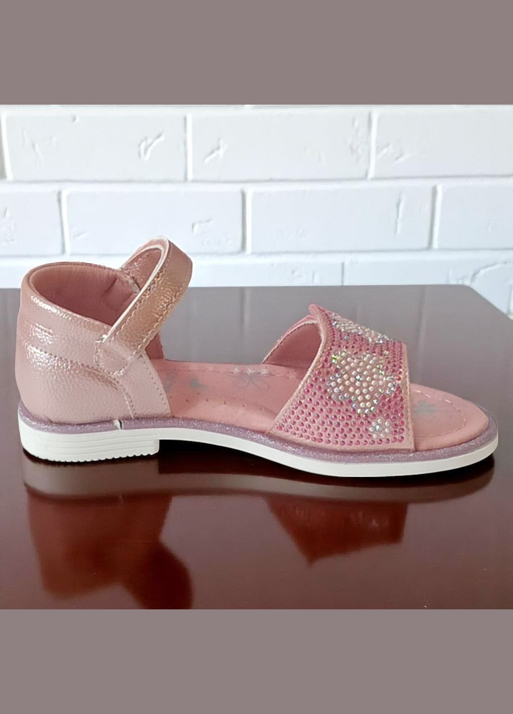 Ортопедичні босоніжки для дівчинки літні сандалії на липучках Клібі Clibee (336147434)