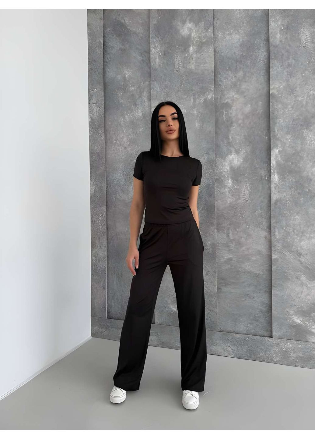 Рожевий костюм трійка штани + лонгслів + футболка, жіночий костюм 3 в 1 з мікродайвінгу, е... Україна (355059433)