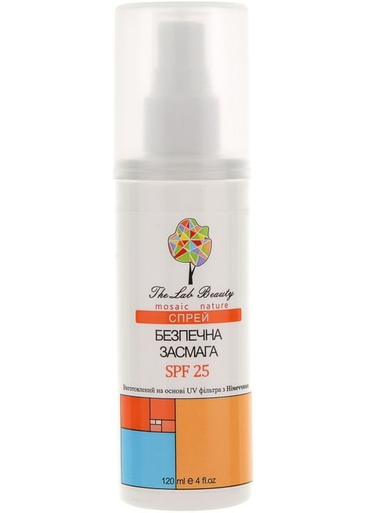 Спрей "Безпечна засмага" SPF 25 120ml (348529-24590) Green Pharm Cosmetic (368625214)