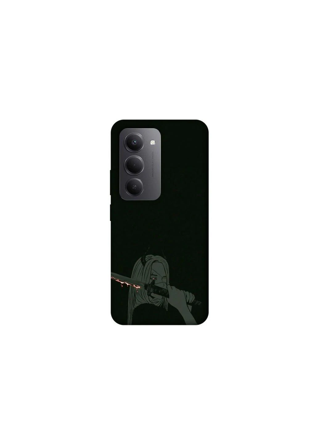 Чехол на Xiaomi Redmi 15 (EU) Человек-Бензопила Frontalka (384656171)