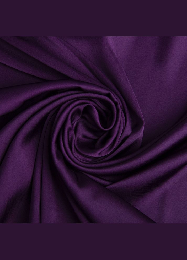 Тканина плательна атлас шовк Vanessa фіолет IDEIA (275870096)
