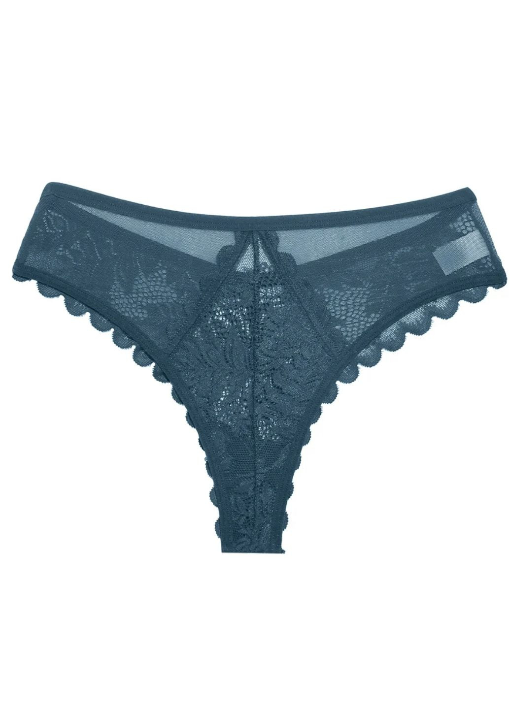 Жіночі мереживні трусики бразиліани Tenderness Comfort (1984-42-01) Finetoo (366062930)