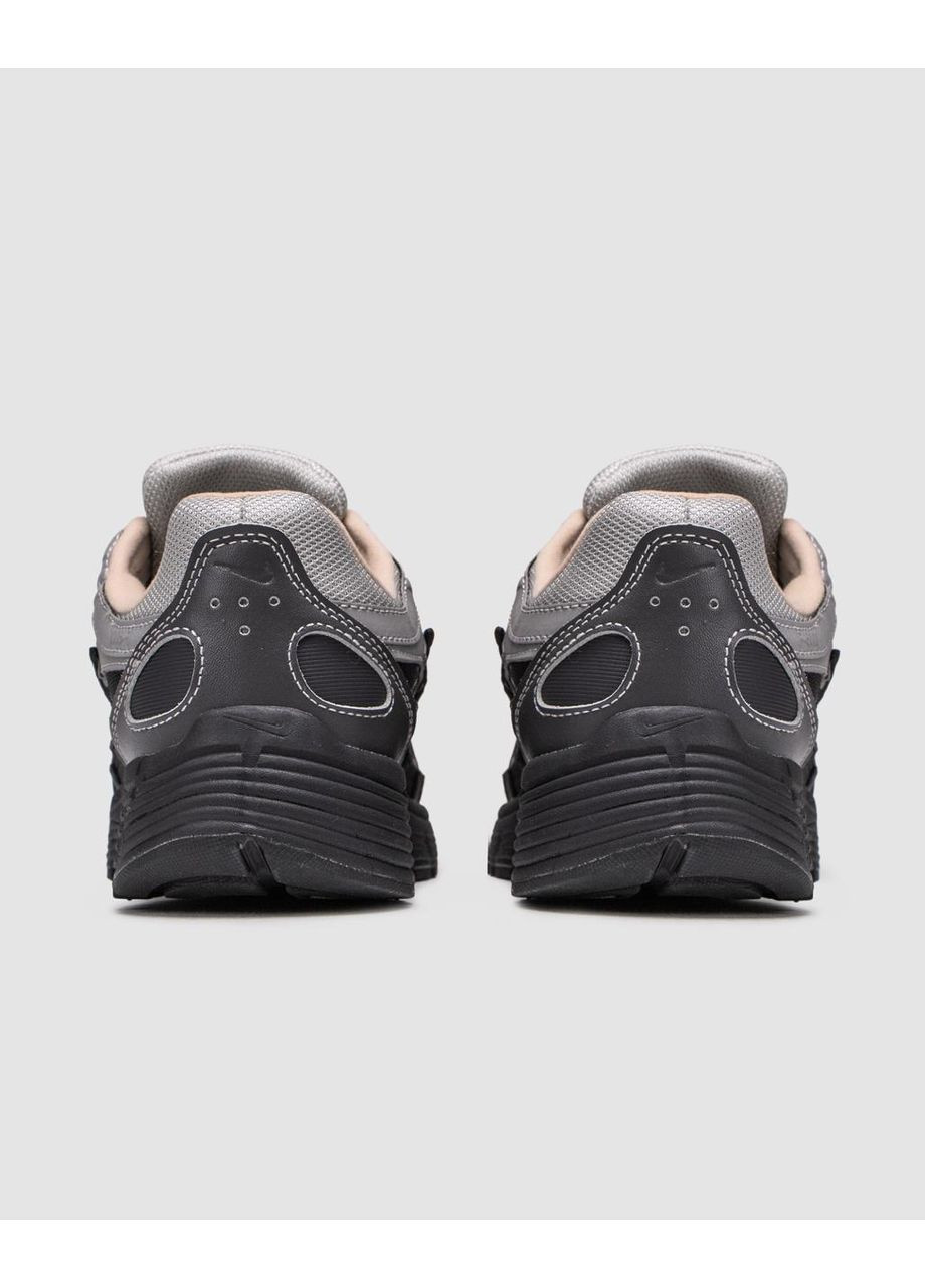 Серые демисезонные кроссовки nike grey platinum purple No Brand P-6000 Smoke