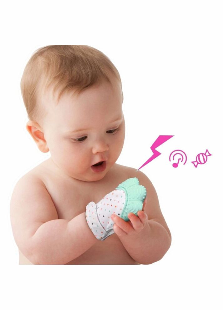 Прорезыватель для зубов PK-0119 Перчатка грызунок Розовая No Brand (327217583)