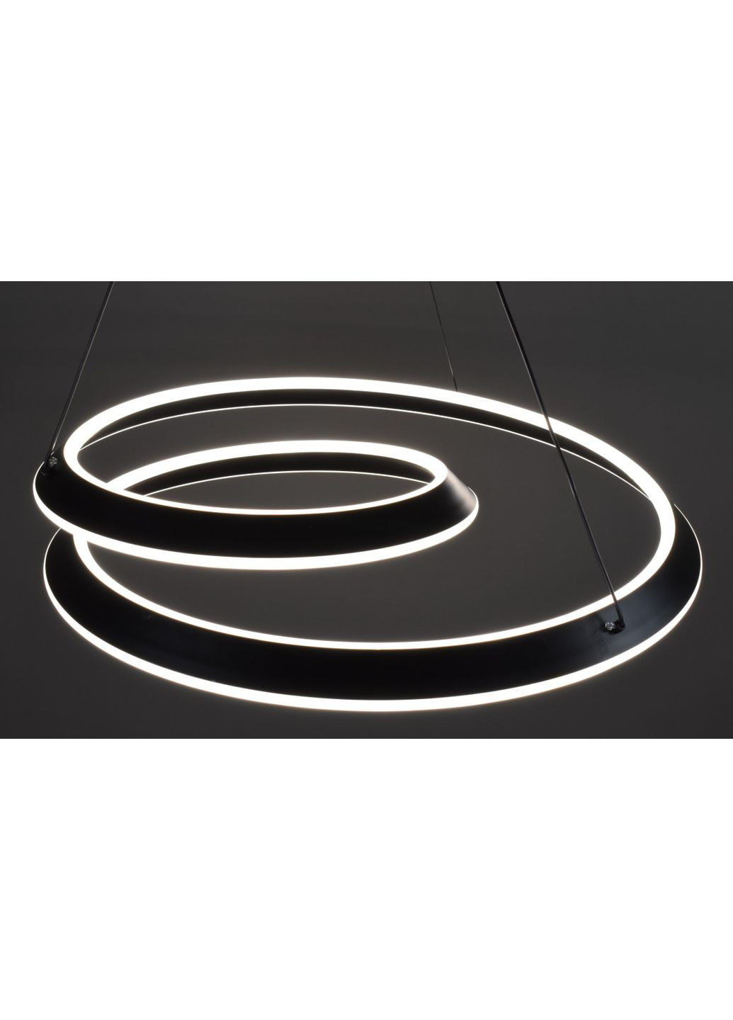 Люстра світлодіодна підвісна LED світильник для квартири на стелю лед 28264 Чорний 35-150х62х62 см. Sunnysky (365680531)