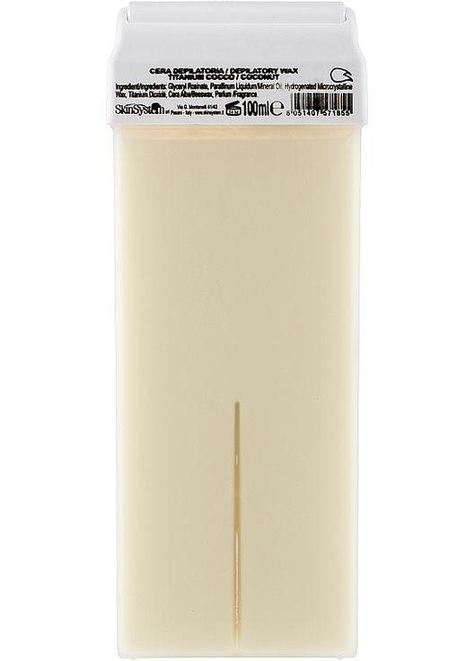 Воск для депиляции в картридже "Кокос" 100ml (904755-49100) Skin System (365800075)