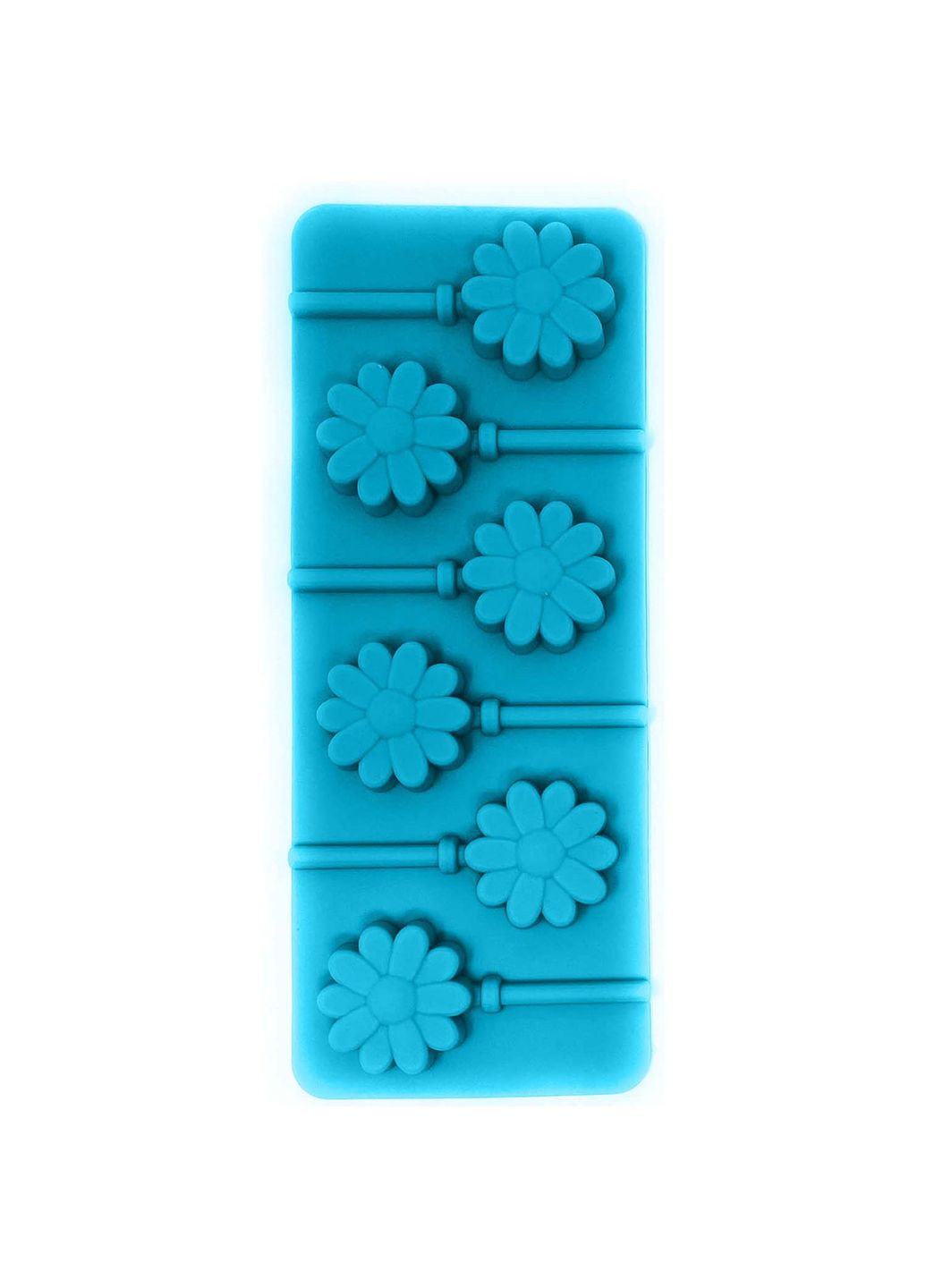 Силіконова форма для льодяників і цукерок на паличці "Квітка" Kitchen Master (338656781)