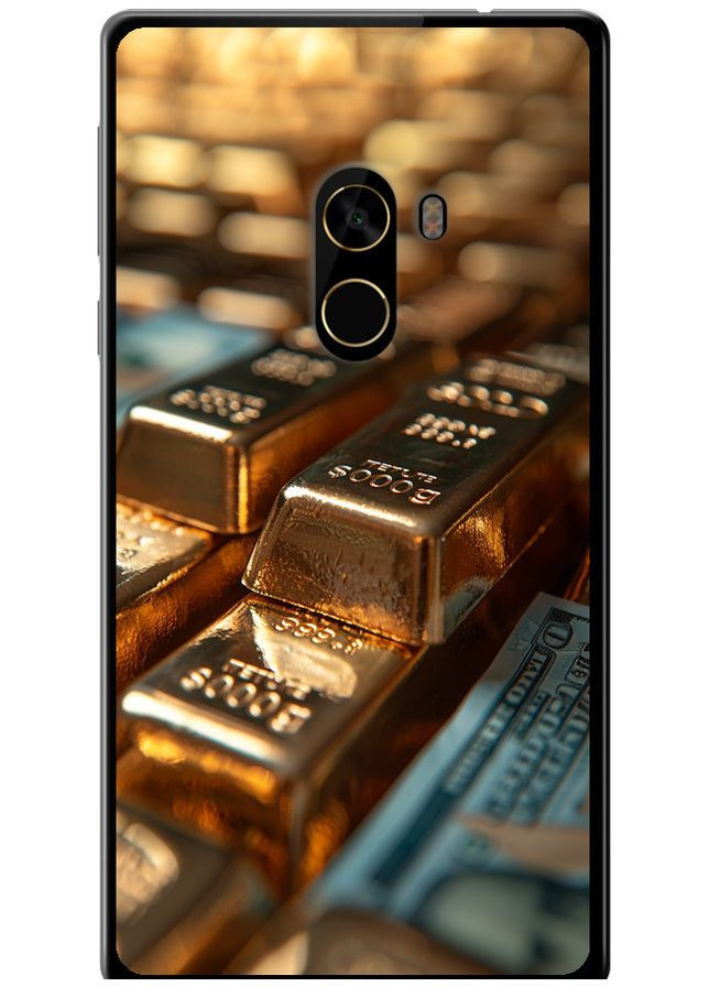 Силиконовый чехол 'Сияние золота' для Endorphone Xiaomi Mi MiX 2 (291422858)