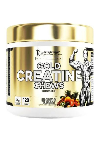 Креатин, Gold Creatine Chews,, 120 таблеток (Екзотик) Kevin Levrone (371807406)