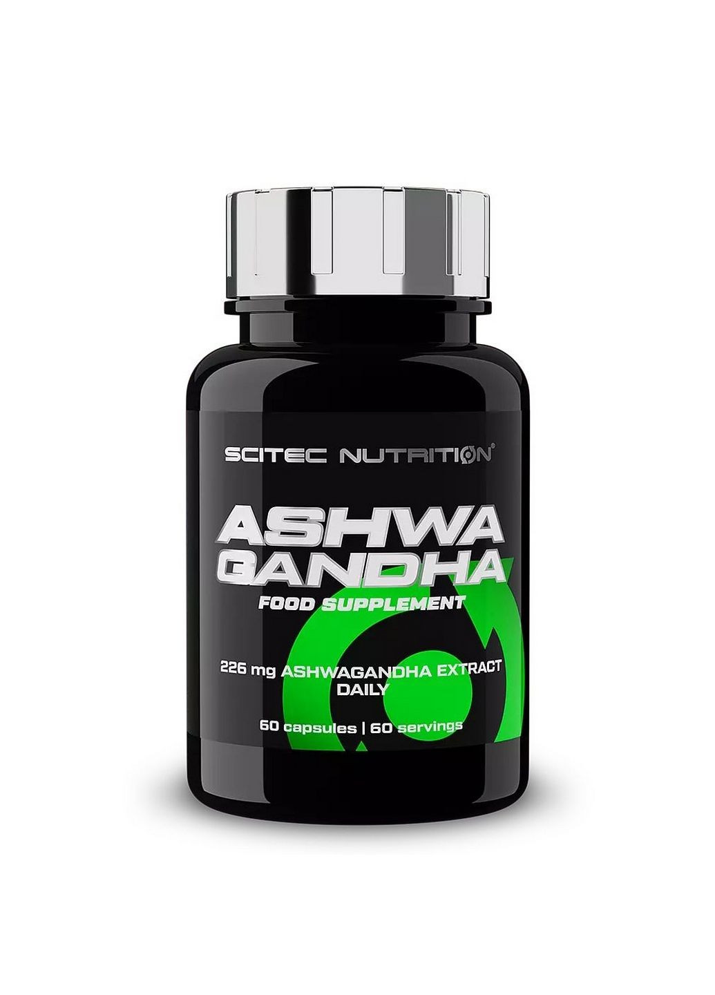 Натуральная добавка Ashwagandha, 60 капсул Scitec Nutrition (293339982)
