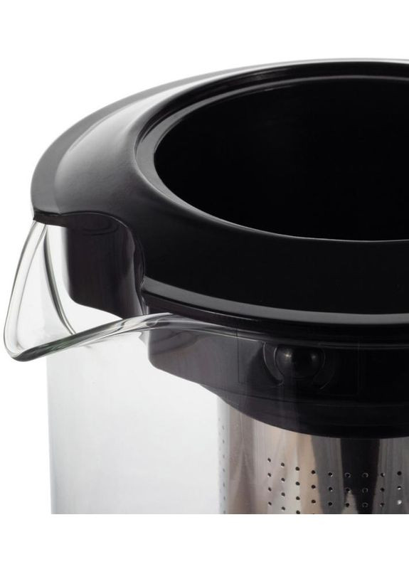 Чайник стеклянный заварочный 1500мл с ситечком для чая и трав кувшин для напитков Ofenbach (368976985)