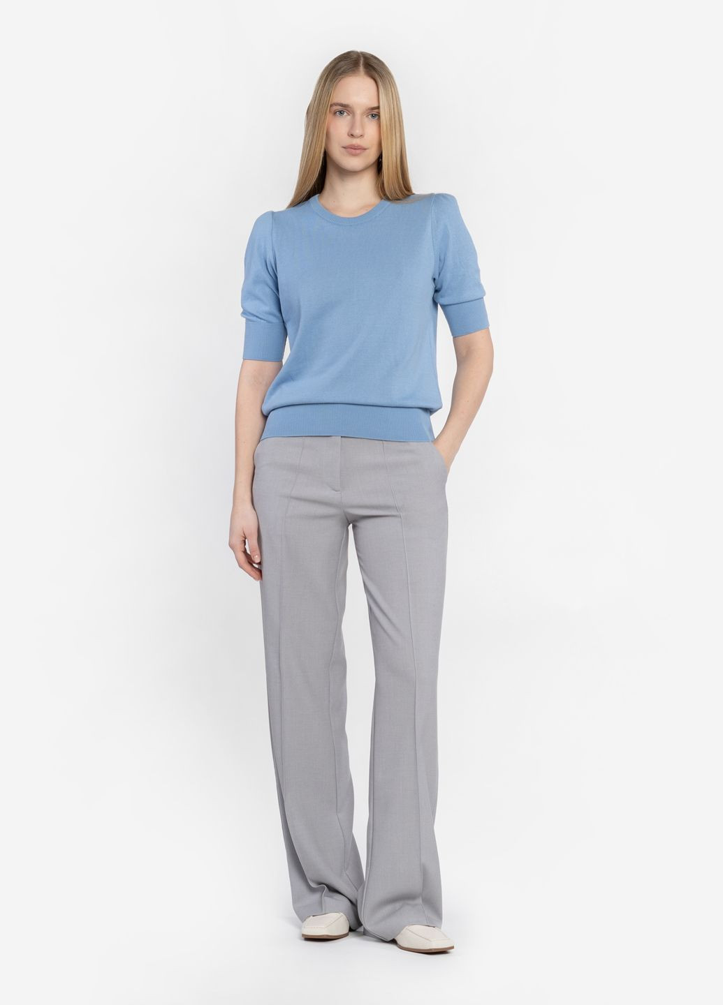 Джемпер жіночий блакитний Arber Crew-neck WDanx 7 WTR-185 - (322330854)