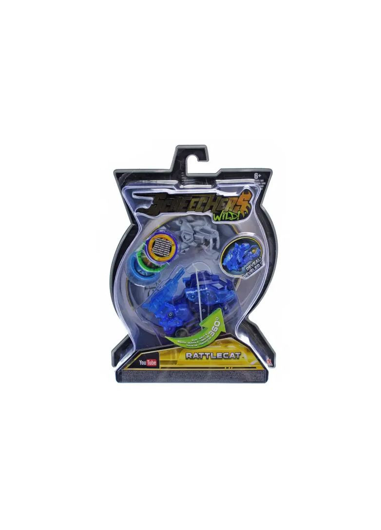 Машинка-трансформер з пластику для дітей в асортименті EU683120 Screechers Wild Хло3120 (370653703)