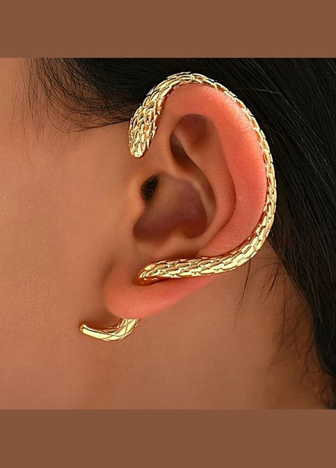 Кафа - моно сережка на ліве вухо No Brand Змія (327274091)