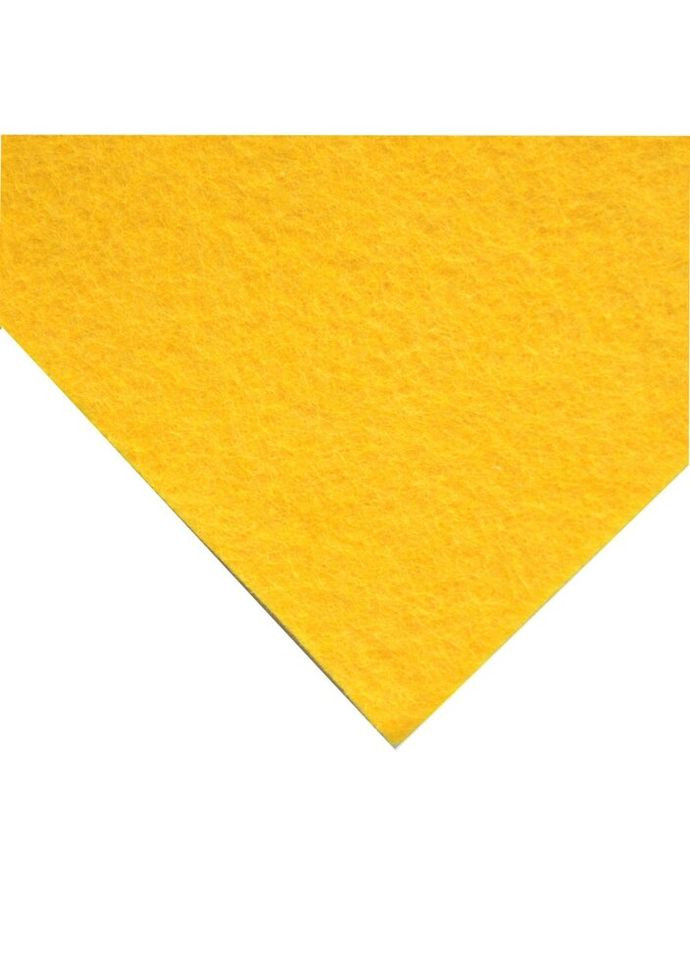 Набір фетру жорсткого 741836 21х30 см 10 аркушів темно-жовтий Santi (335585966)