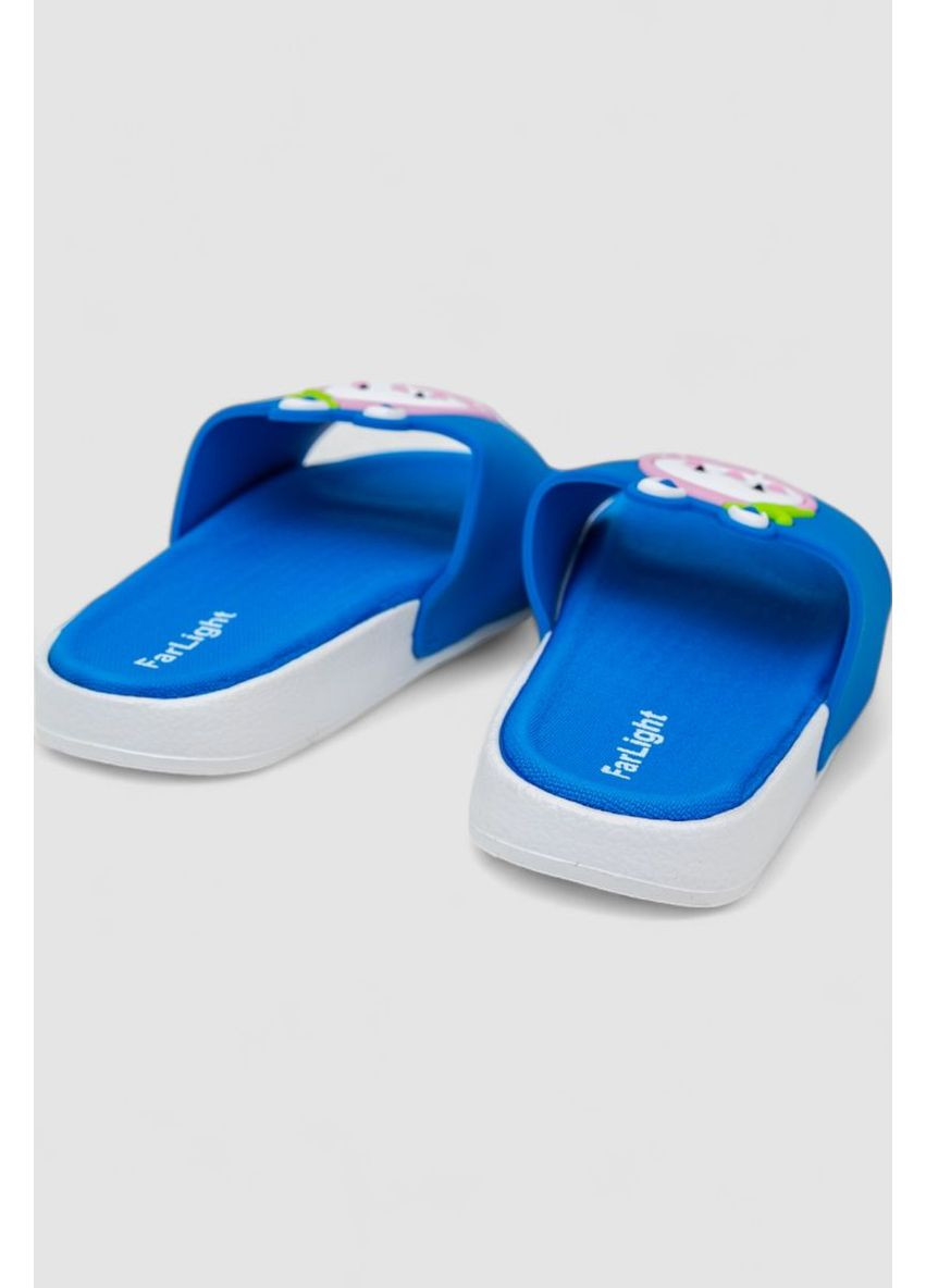Синие пляжные шлепанцы детские девочек,, 243r9003d-15 Ager