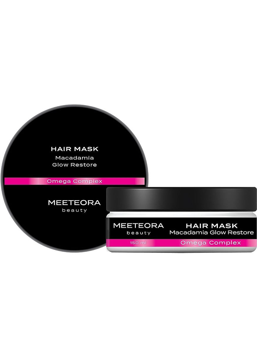 Маска для волосся Omega Complex Macadamia Glow Restore Hair Mask 150ml (1479191-29507541) MEETEORA BEAUTY (368605395)