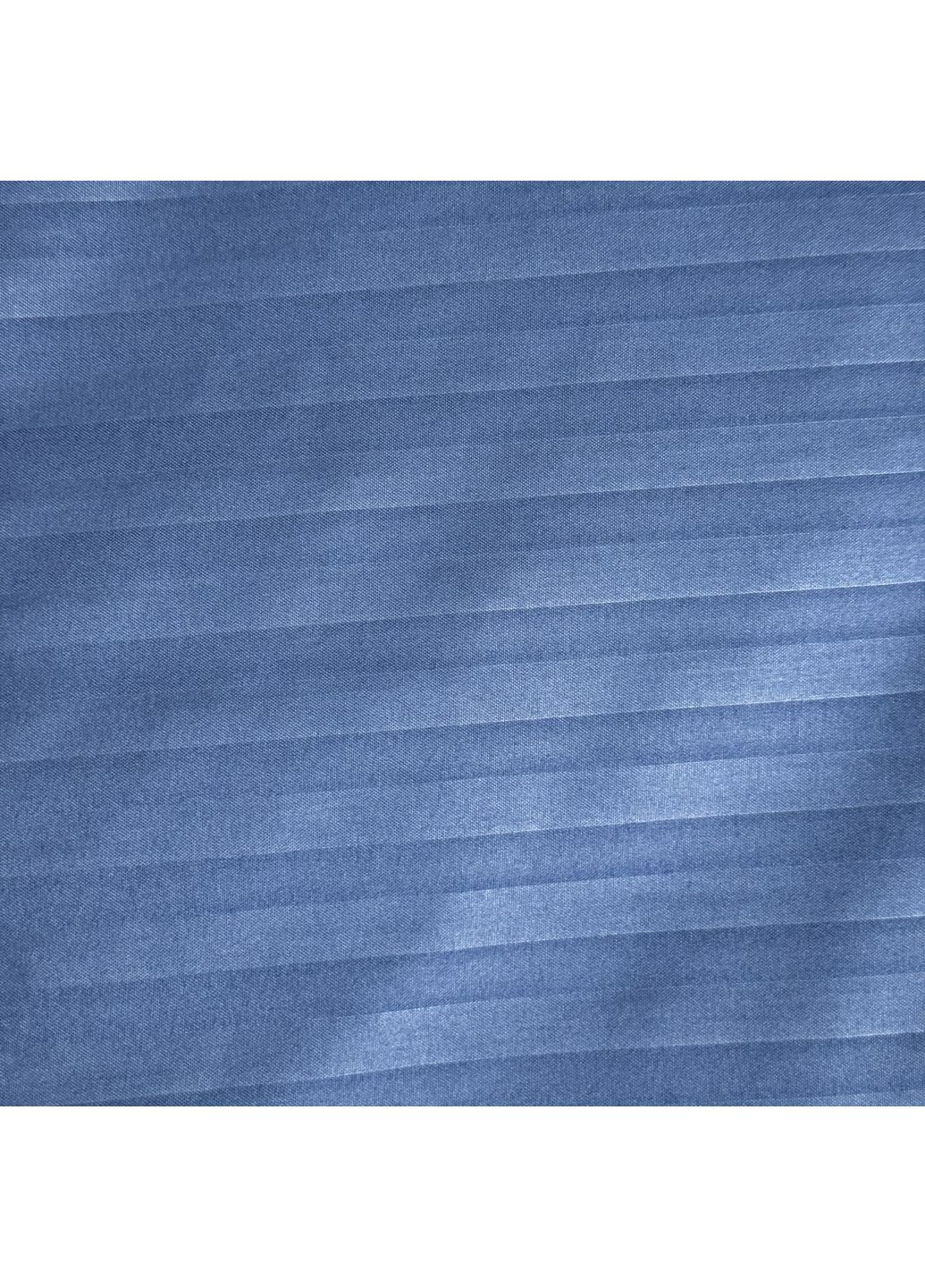 Комплект постельного белья двухспальный евро синий Страйп Микросатин 9010 Ananasko (355873206)
