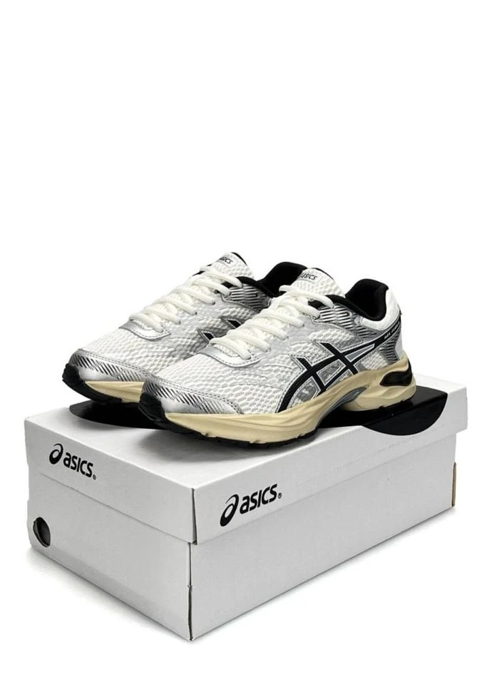 ASICS White Silver Beige No Brand Gel-Flux 4 сіро-бежеві (390079485)