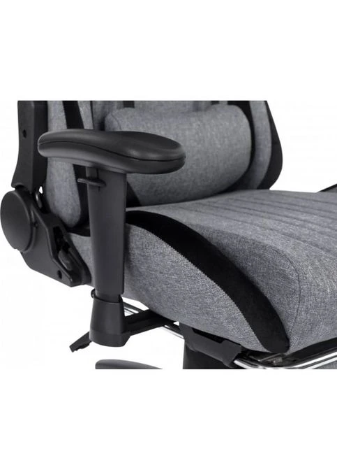 Крісло ігрове (X-2534-F Fabric Gray/Black Suede) GT Racer X-2534-F Gray/Black Suede (290704602)