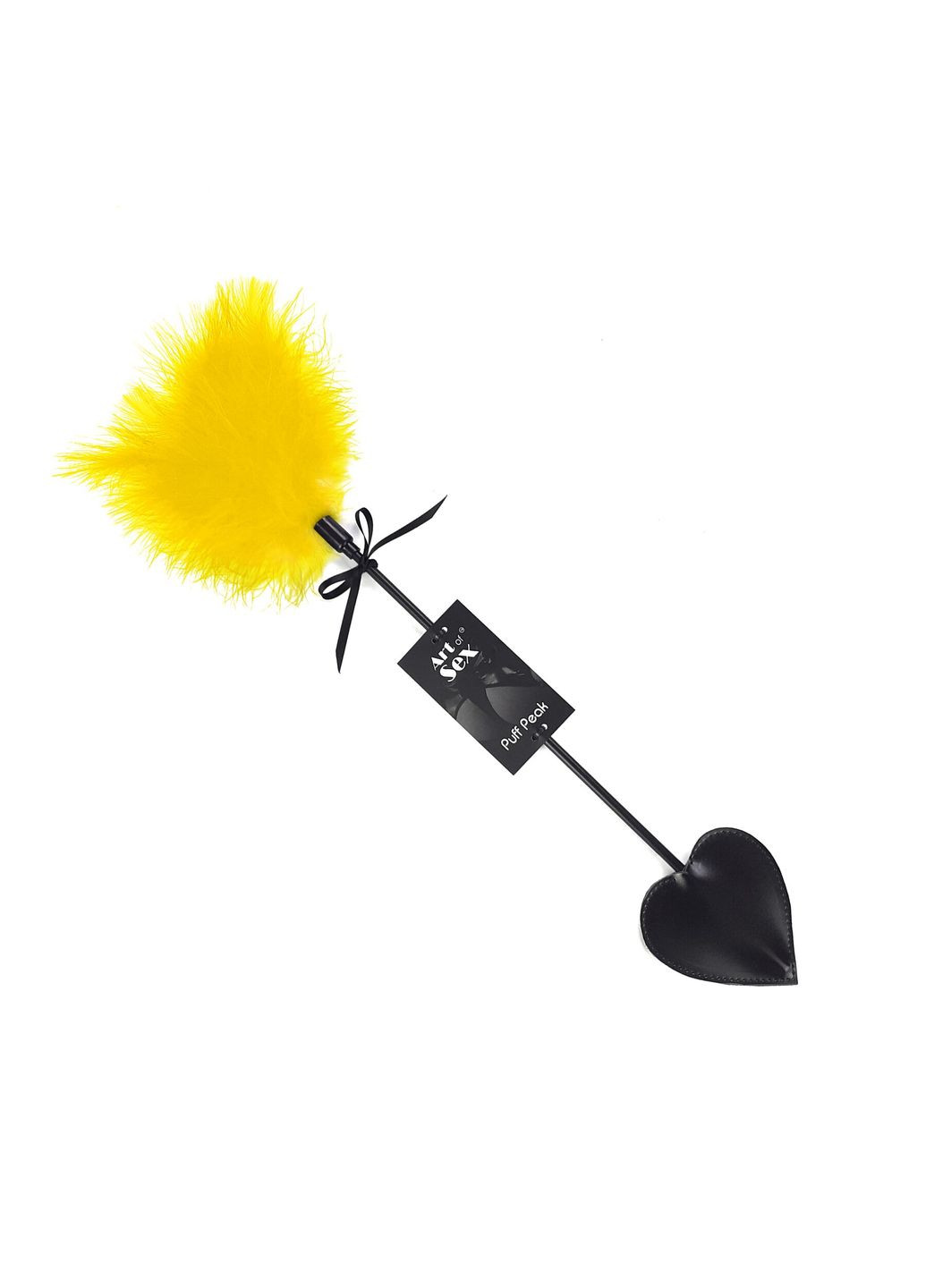Лоскітка зі шльопалкою Піка – Puff Peak, жовта Art of Sex (335389941)