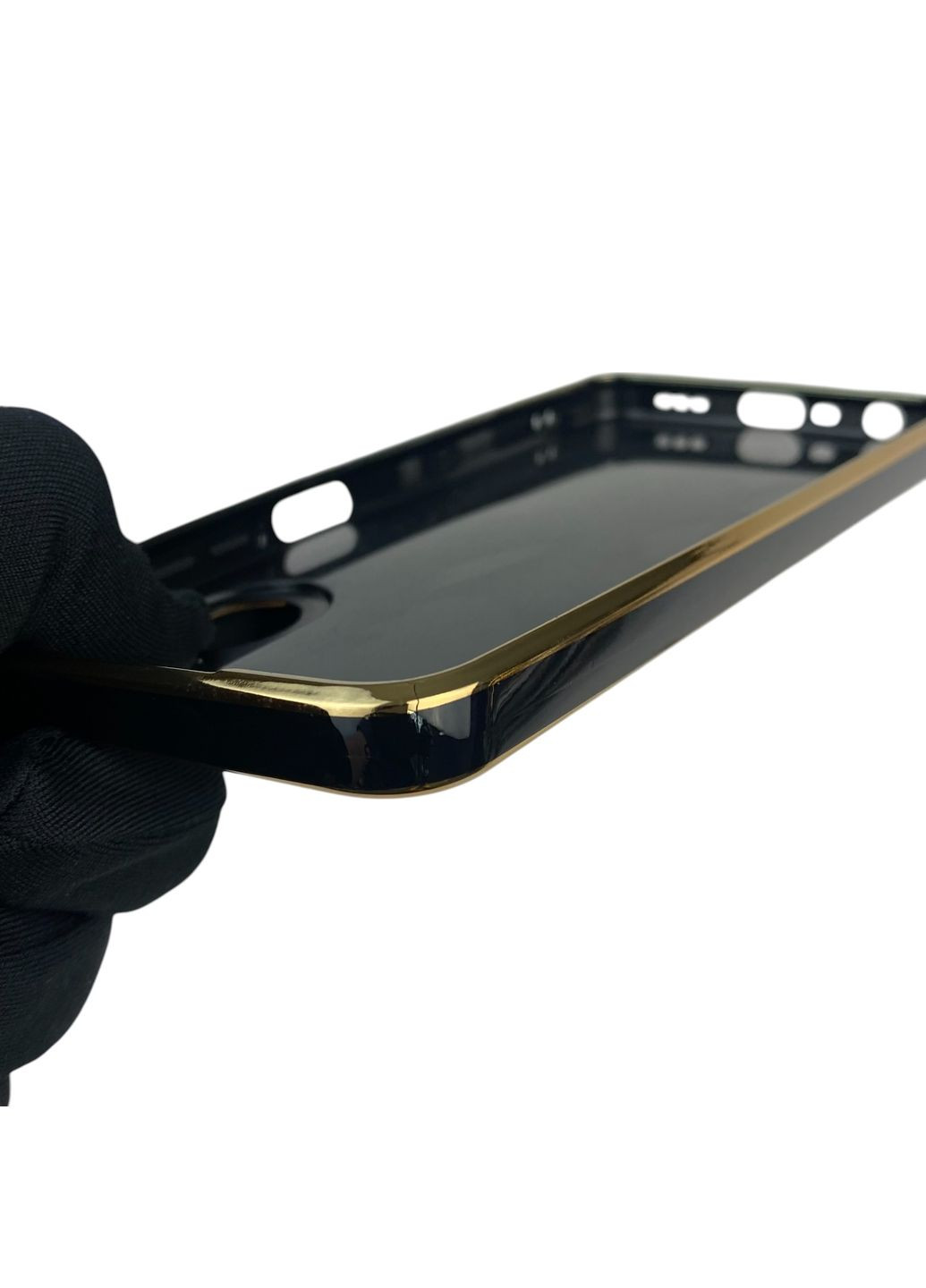 Чехол для A38 4G CPH2579 с защитой камеры с золотой окантовкой на оппо а38 черный gs1 Oppo (366236375)