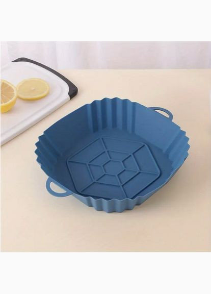 Силіконова форма для аерогрилю мультипечі ребриста REN-231 16.5 см No Brand (329431760)