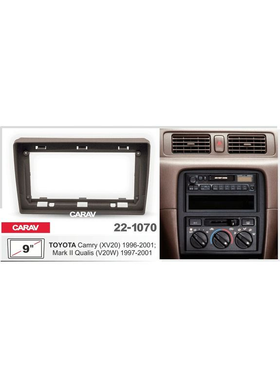 Перехідна рамка серії 221070 для Toyota 1997-2002 9 дюймів QIV Camry (299904197)