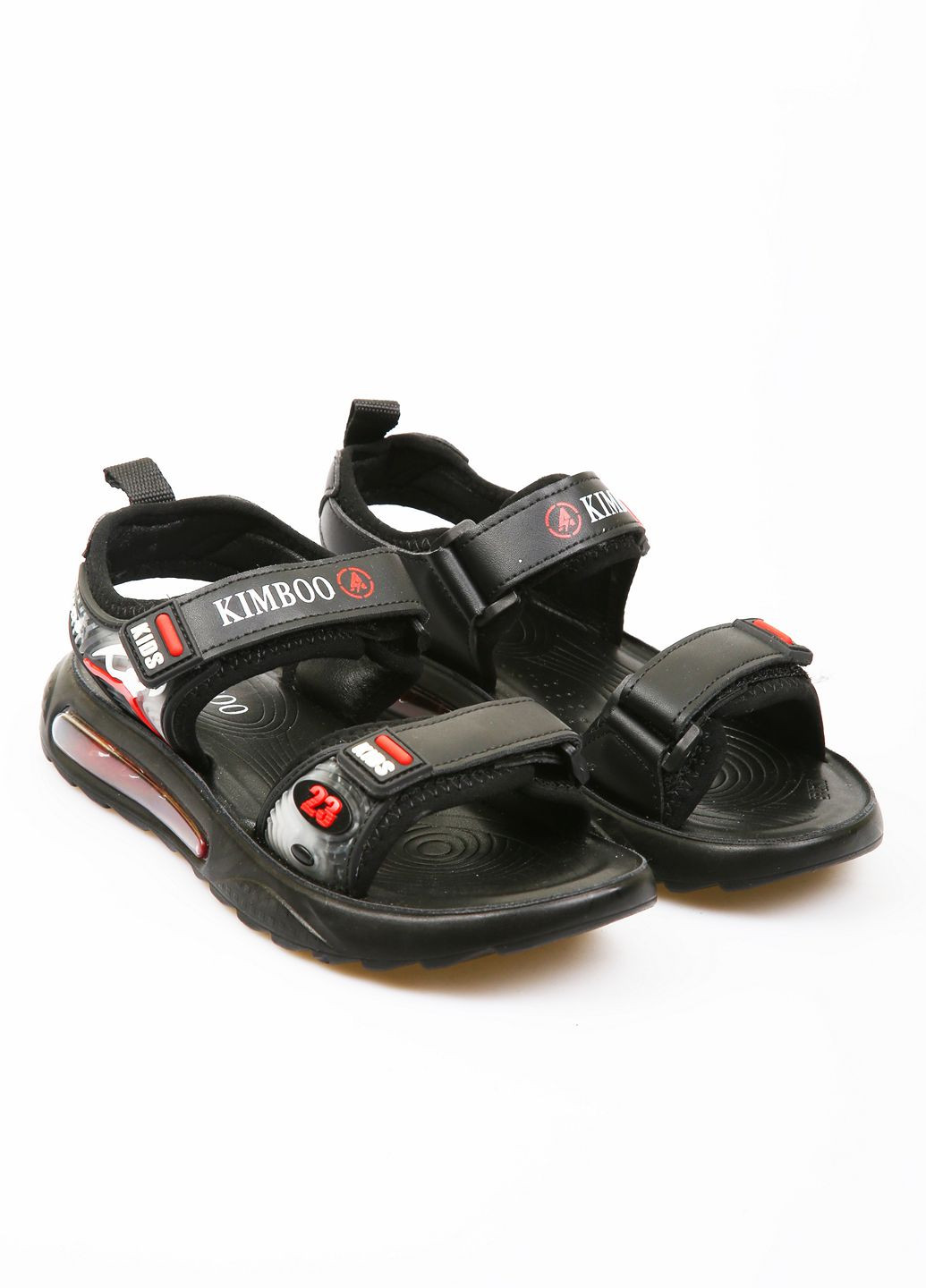 Черные кэжуал сандалии Kimboo