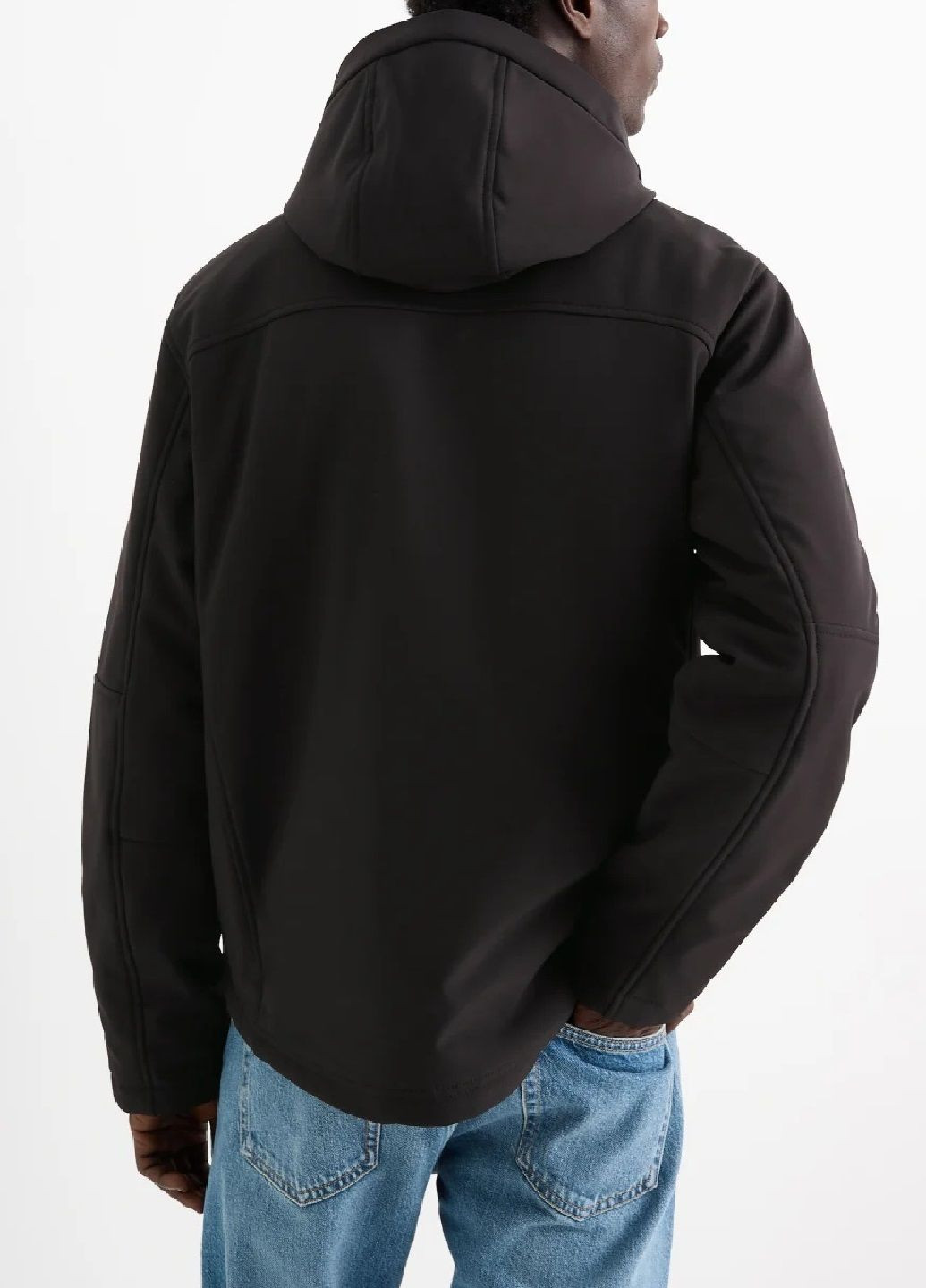 Черная демисезонная куртка C&A