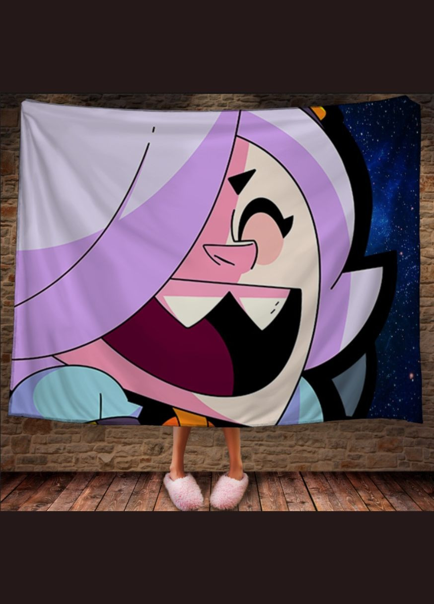 Плед з 3D принтом на тему Brawl Stars Герої Бравл Старс Перша Креативна мануфактура PERFECTUS Плед (301868623)