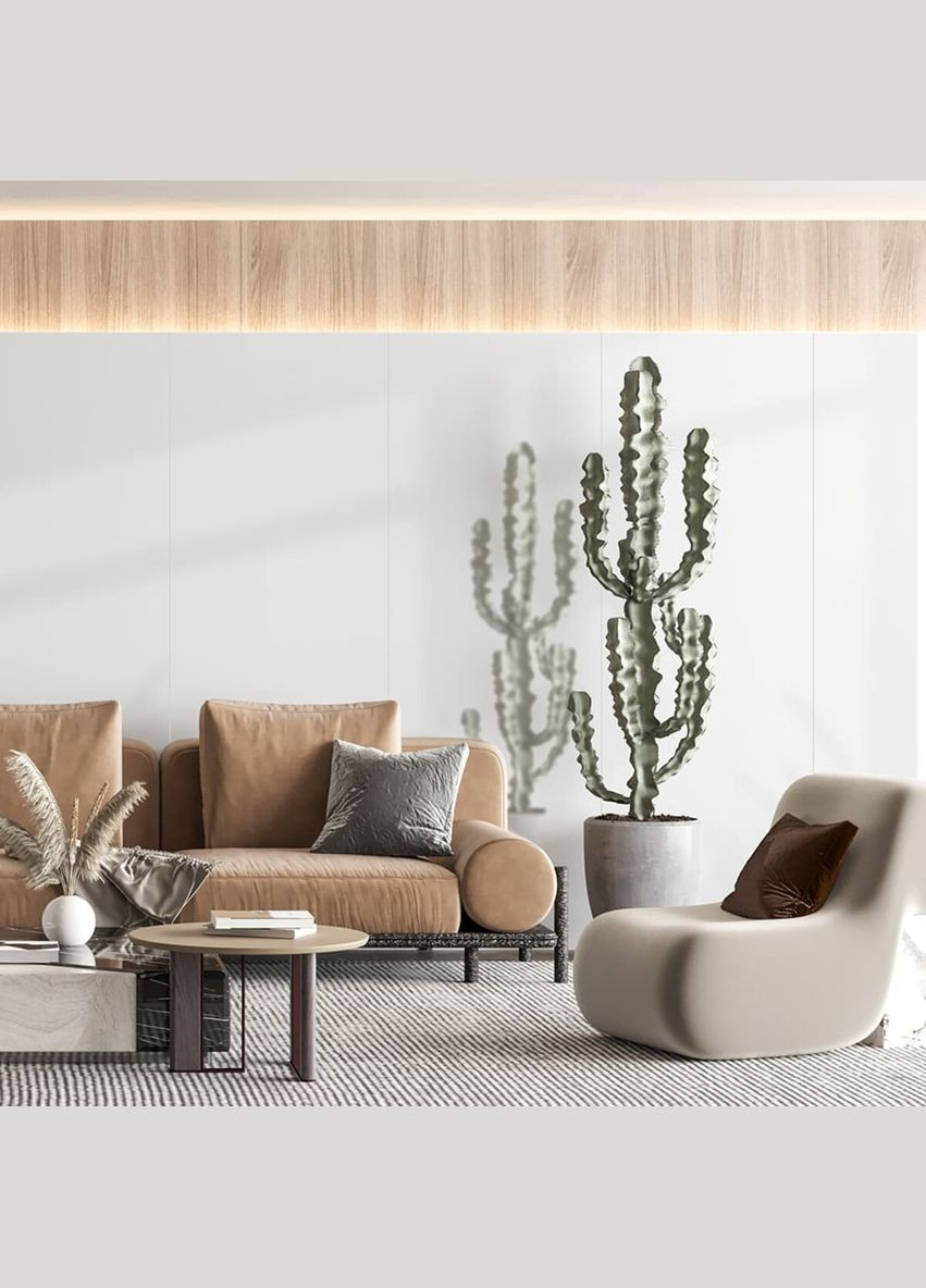 Самоклеющаяся виниловая плитка SW00001284 В рулоне белая глянец 3000х600х2мм Sticker Wall (298284093)